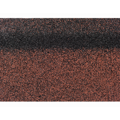 Коньково-карнизная черепица ТЕХНОНИКОЛЬ Красный экстра 253х1003 мм (20 гонтов, 20 пог.м, 5 кв.м) - 1